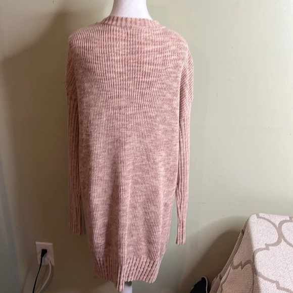 Knox Rose longline open front front pockets sweater cardigan - Picture 3 of 15